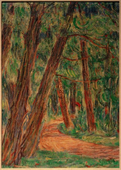 Waldweg von Christian Rohlfs